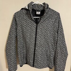 Nike Black and White Dri-FIT Jacket